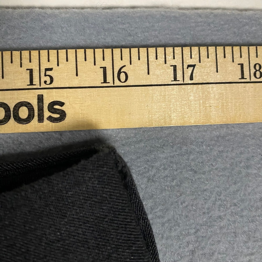 Vintage Eddie Bauer Mens 33 Charcoal Gray 100% Wool Pleated Dress Pants Slacks‎ - Picture 5 of 7